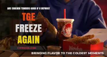Reviving Frozen Chicken Tenders: A Guide to Safe Reheating