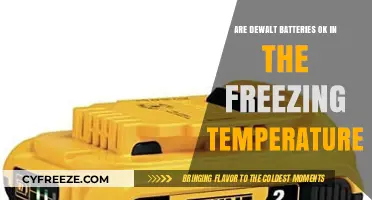Can Dewalt Batteries Handle Freezing Temps? Cold Weather Performance Explained