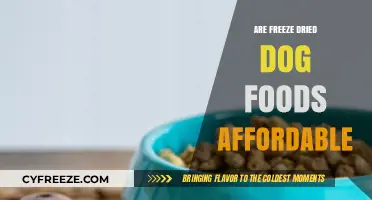 Exploring the Cost-Effectiveness of Freeze-Dried Dog Foods
