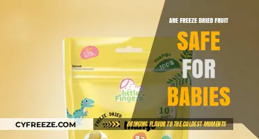 Exploring the Safety of Freeze-Dried Fruits for Infants