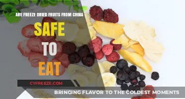 Exploring the Safety of Freeze-Dried Fruits Imported from China