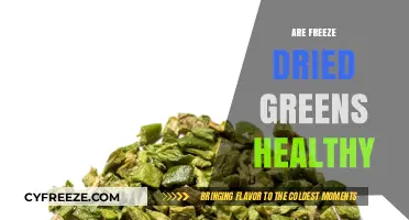 Exploring the Health Benefits of Freeze-Dried Greens: A Nutritional Guide