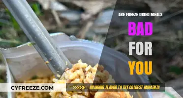 Exploring the Health Implications of Freeze-Dried Meals