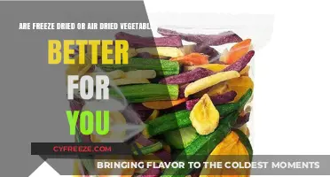 Nutritional Showdown: Freeze-Dried vs. Air-Dried Vegetables