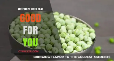 Exploring the Health Benefits of Freeze-Dried Peas: A Nutritional Guide