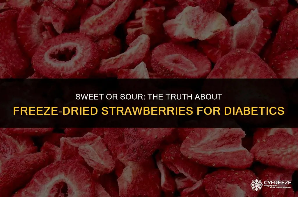 are freeze dried strawberries good for diabetics