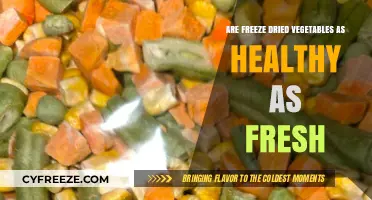 Nutritional Showdown: Freeze-Dried vs. Fresh Vegetables