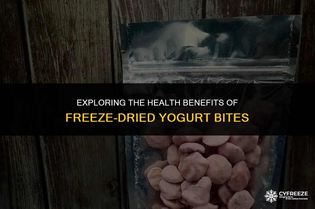 are freeze dried yogurt bites healthy