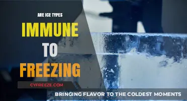 Chilling Truths: Exploring the Freeze Immunity of Ice Types