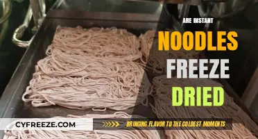 The Truth About Instant Noodles: Are They Really Freeze-Dried?