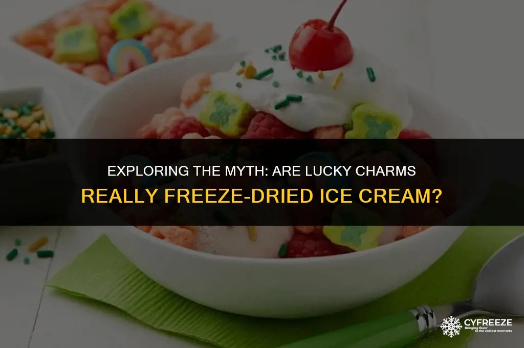 are lucky charms freeze dried ice cream