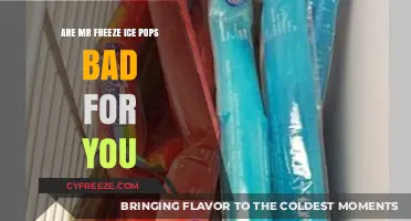 Chilling Truth: The Scoop on Mr. Freeze Ice Pops' Health Impact