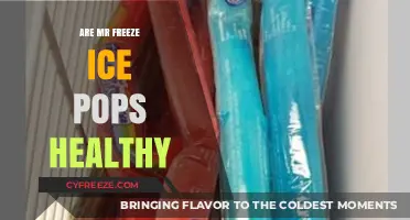 Chilling Facts: The Surprising Health Benefits of Mr. Freeze Ice Pops