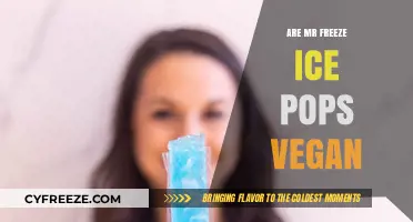 Chill Treats: Exploring the Vegan Status of Mr. Freeze Ice Pops