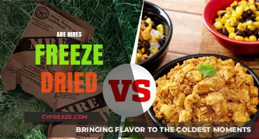 Exploring the Shelf Life: Are MREs Freeze-Dried for Longevity?