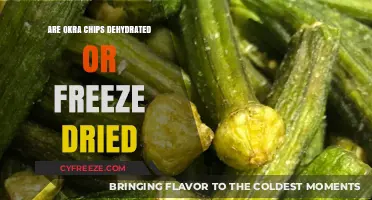 Crunchy Okra Chips: Dehydrated or Freeze-Dried?