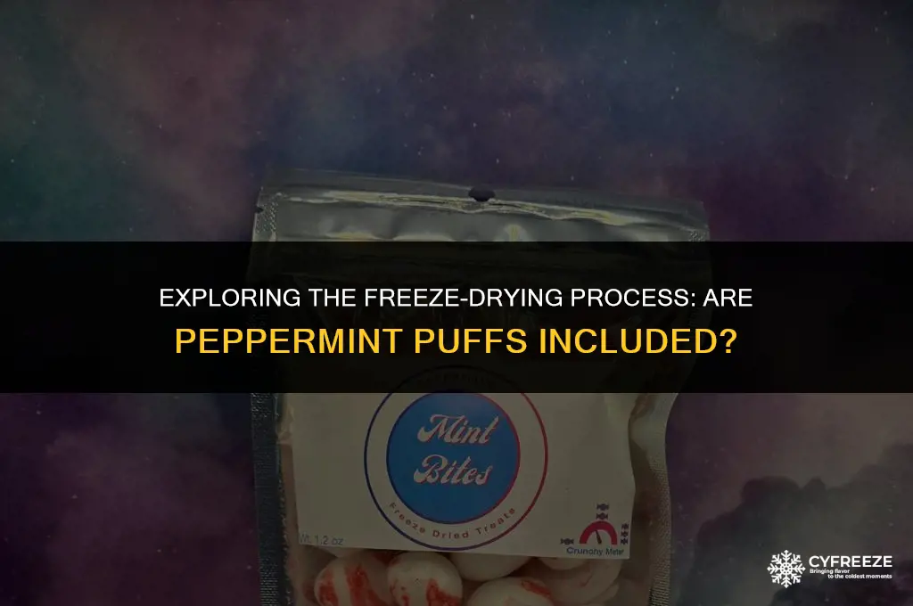 are peppermint puffs freeze dried