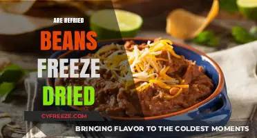 Exploring the Shelf Life: Are Refried Beans Freeze-Dried?