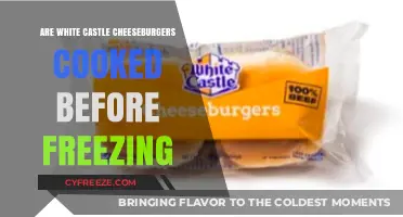 The Truth About White Castle Cheeseburgers: Pre-Cooked or Not?