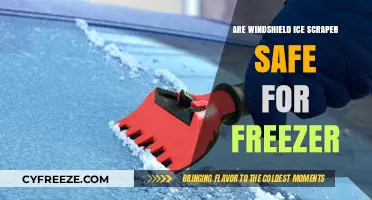 Chill Scraping: Unveiling the Safety of Windshield Ice Scrapers in Freezers