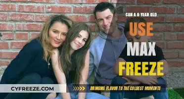 Is Max Freeze Safe for Kids? A Parent's Guide