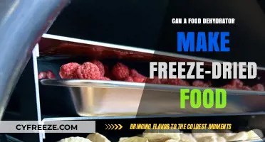Exploring the Limits: Can a Food Dehydrator Create Freeze-Dried Delights?