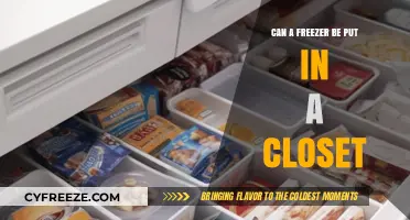 Compact Freezer Solutions: Fitting a Freezer in Your Closet Space