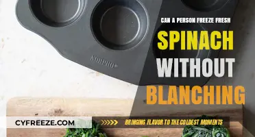 Fresh Spinach Freezing: Blanching Optional or Essential?