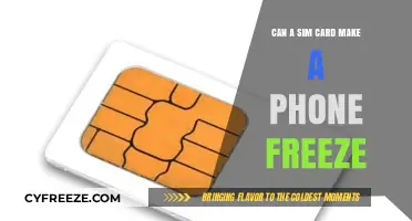Can a SIM Card Cause Your Phone to Freeze?