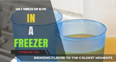 Chill Your Tumbler: Freezer-Safe Cups for Icy Beverages