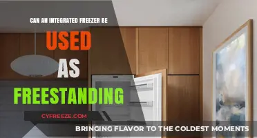 Integrated Freezer as Freestanding: Pros, Cons, and Practical Tips