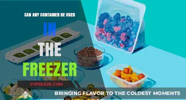 Freezing Containers: What's Safe and What's Not for Your Food