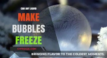 Chilling Science: Exploring the Phenomenon of Freezing Bubbles
