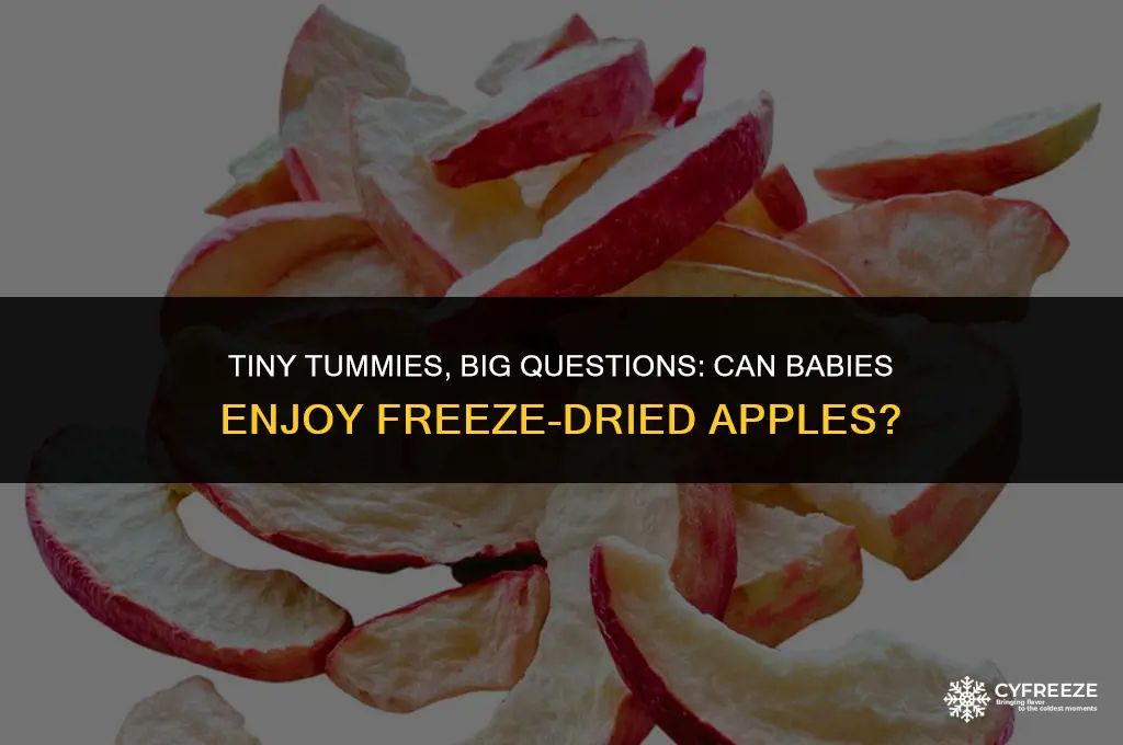 can babies eaat freeze dried apples