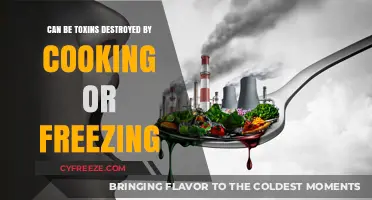 Cooking and Freezing: Effective Methods to Destroy Toxins in Food