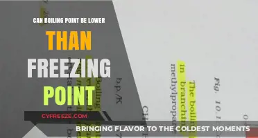 Can Boiling Point Be Lower Than Freezing Point? Exploring Temperature Anomalies
