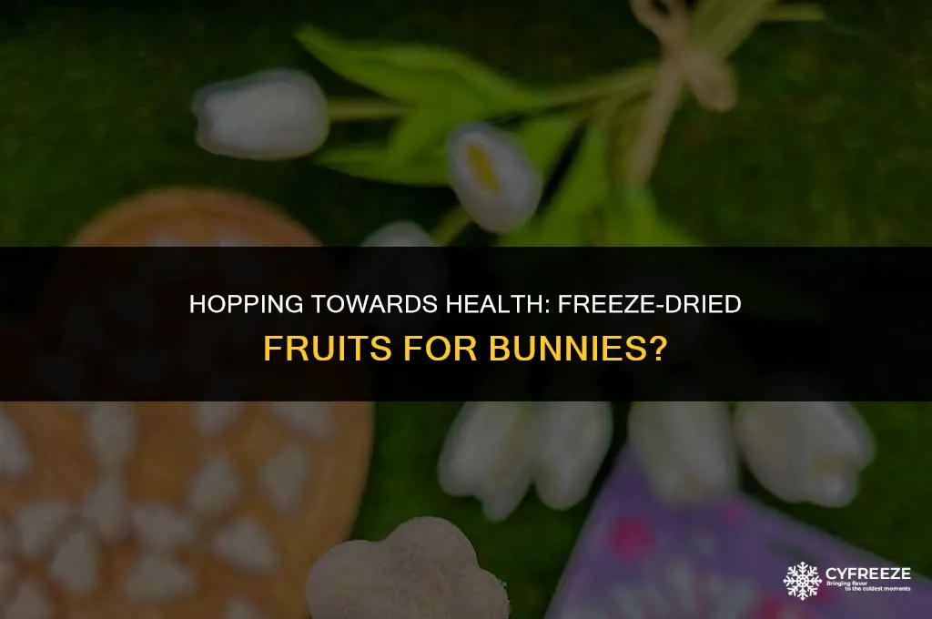 can bunnies eat freeze dried fruit