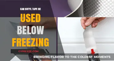 Using Butyl Tape in Freezing Temperatures: What You Need to Know