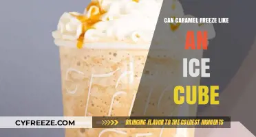 Chill or No Chill: Can Caramel Freeze Like an Ice Cube?