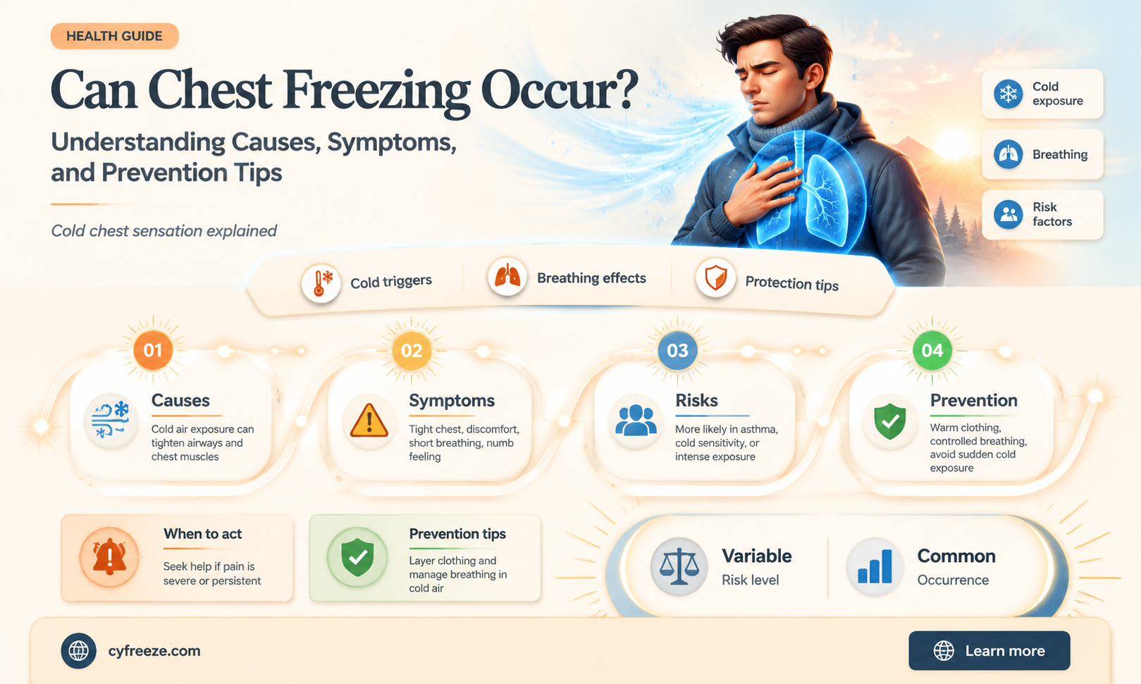 can you get chest freeze