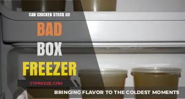 Can Chicken Stock Go Bad in the Freezer?