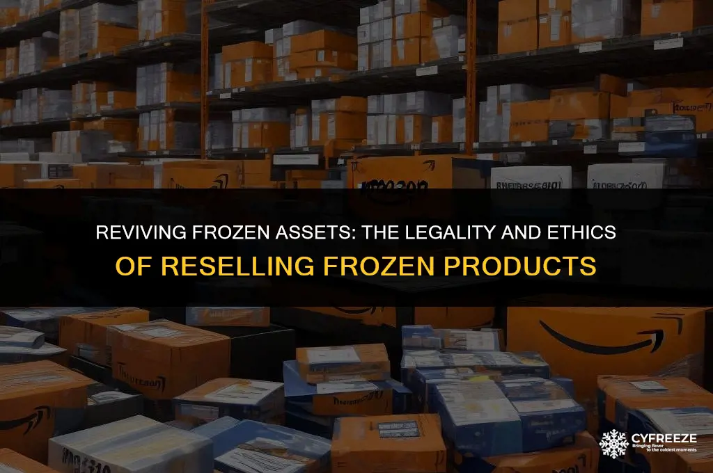 can companies freeze dry and resell other companies products