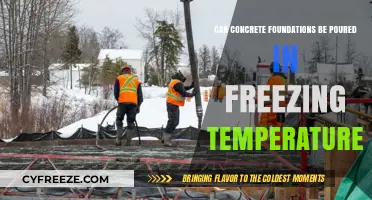 Pouring Concrete Foundations in Freezing Temperatures: Challenges and Solutions