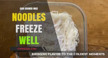 Do Cooked Rice Noodles Freeze Well? A Comprehensive Guide
