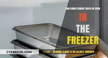 Freezing with Corn Starch Trays: Safe, Effective, or Risky?