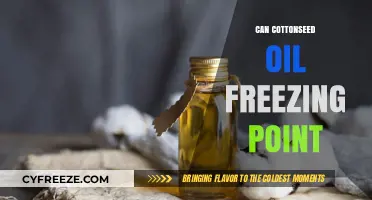 Understanding Cottonseed Oil's Freezing Point: A Comprehensive Guide