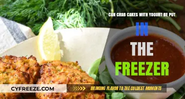 Freeze Your Crab Cakes with Yogurt: A Handy Guide