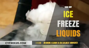 Exploring the Science: Can Dry Ice Freeze Liquids?