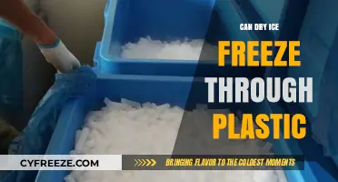 Exploring the Science: Can Dry Ice Freeze Through Plastic?