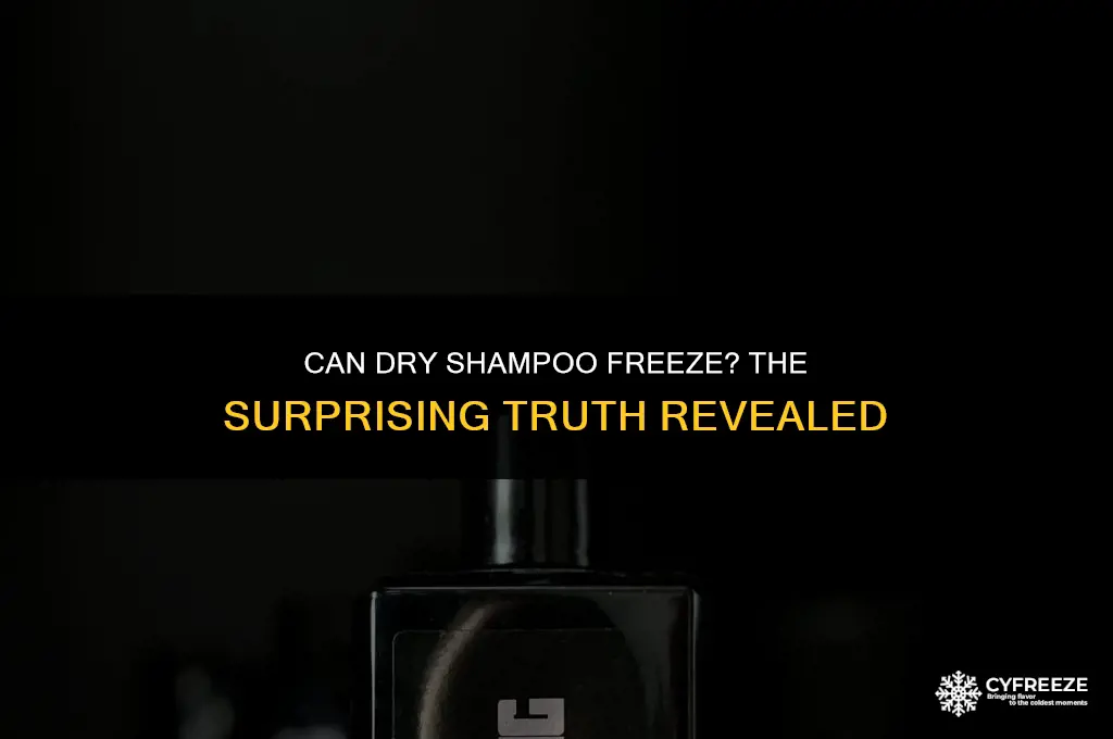 can dry shampoo freeze